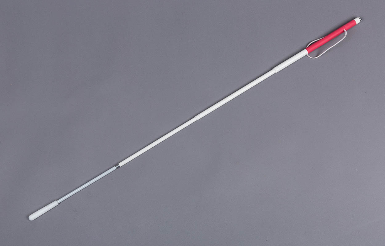 Signalstock SZBlind, 84 cm faltbar, vierteilig
